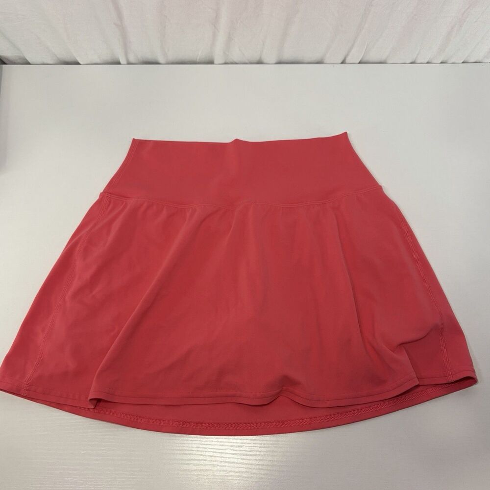 Lululemon Court Rival High-Rise Skirt Pink Tennis Golf Athletic Skort Size 8